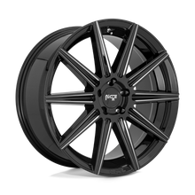 Load image into Gallery viewer, M243200543+27 - Niche M243 Tifosi 20X10.5 5X112  27mm Gloss Black Milled - Niche Wheels Canada