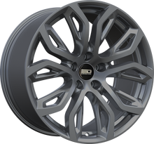 Load image into Gallery viewer, TIL2010J4074MG - Euro Design Tillman 20X10 5X120 ET 40mm Matte Gunmetal - Euro Design Wheels Canada
