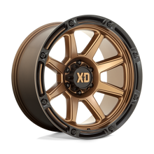 Load image into Gallery viewer, XD86329088618 - XD863 20X9 8X180  18mm Matte Bronze With Black Lip - XD Wheels Canada