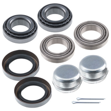 Charger l'image dans la galerie, TK2002-2 Tectonic Trailer Bearing Kit - Complete Trailer Bearing Kit with Races, Seals &amp; Dust Cap for Use with 1-3/8" to 1-1/16" spindle sizes and 3500 lbs axles