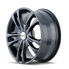 Load image into Gallery viewer, 3222-7703B - Touren TR22 17X7 5X100 / 5X114.3 ET 40mm Gloss Black - Touren Wheels Canada