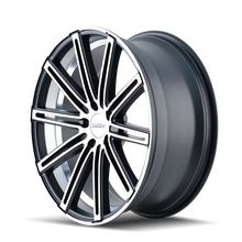 Charger l'image dans la galerie, 3240-22845M35 - Touren TR40 22X8.5 5X112 /  ET 35mm Matte Black with Machined Face and Machined Undercut - Touren Wheels Canada