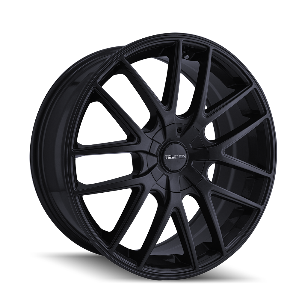 3260-6727FMB - Touren TR60 16X7 5X114.3/5X105 42mm Full Matte Black - Touren Wheels Canada