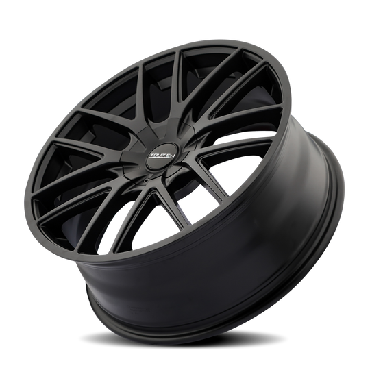 3260-7701FMB - Touren TR60 17X7.5 4X100 / 4X114.3 ET 42mm Full Matte Black - Touren Wheels Canada