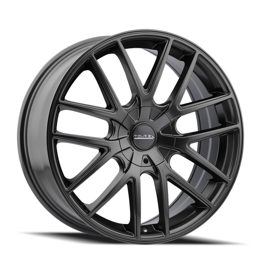 3260-8804G - Touren TR60 18X8 5X114.3 / 5X120 ET 20mm Matte Gunmetal - Touren Wheels Canada