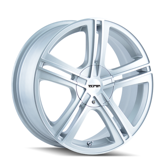 3262-8703S - Touren TR62 18X7.5 5X100 / 5X114.3 ET 40mm Gloss Hyper Silver Machined - Touren Wheels Canada