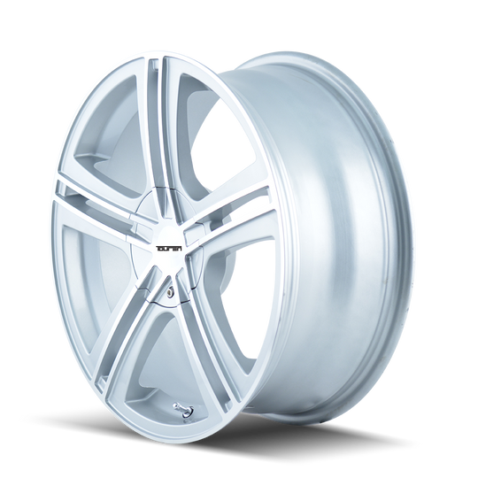 3262-7703S - Touren TR62 17X7 5X100 / 5X114.3 ET 40mm Gloss Hyper Silver Machined - Touren Wheels Canada