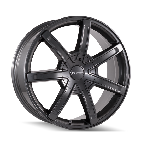 3265-8890G - Touren TR65 18X8 6X120 / 6X132 ET 30mm Matte Gunmetal - Touren Wheels Canada