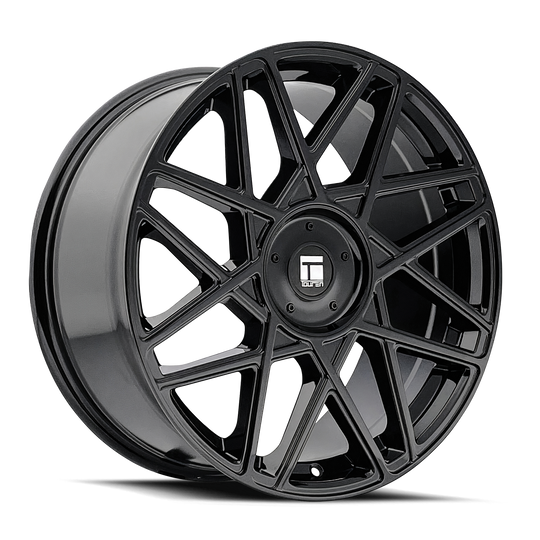 3266-7814GB35 - Touren TR66 17X8 5X108 / 5X114.3 ET 35mm Gloss Black - Touren Wheels Canada