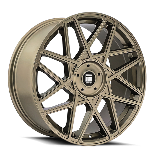 3266-7814GBZ35 - Touren TR66 17X8 5X108 / 5X114.3 35mm Gloss Bronze - Touren Wheels Canada
