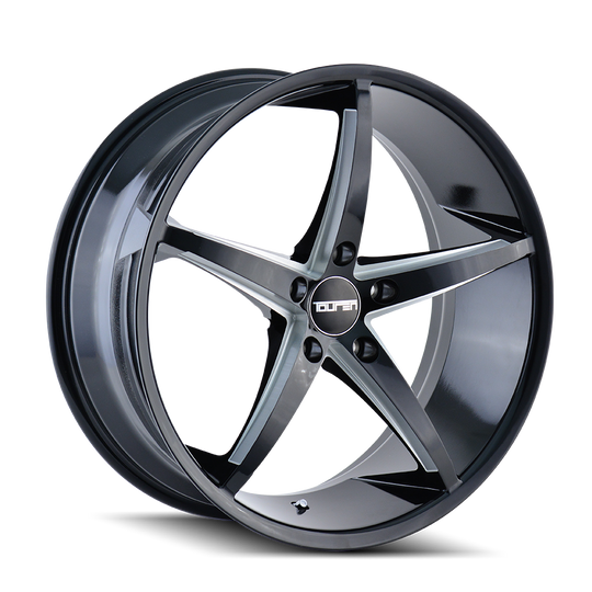 3270-2165B40 - Touren TR70 20X10 5X114.3 /  ET 40mm Black and Milled - Touren Wheels Canada