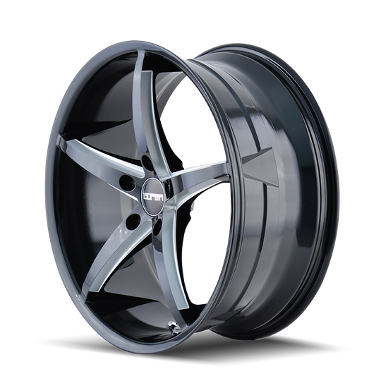 3270-2165B40 - Touren TR70 20X10 5X114.3 /  ET 40mm Black and Milled - Touren Wheels Canada