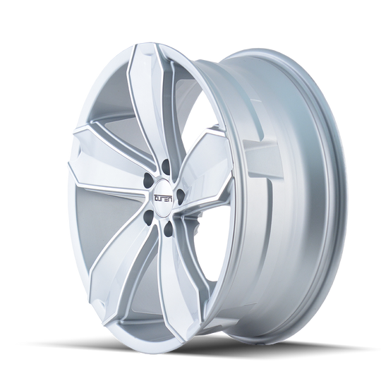 3271-8845S35 - Touren TR71 18X8 5X112 /  ET 35mm Gloss Black and Machined - Touren Wheels Canada