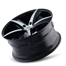 Charger l'image dans la galerie, 3272-2865B35 - Touren TR72 20X8.5 5X114.3 /  ET 35mm Gloss Black and Machined - Touren Wheels Canada