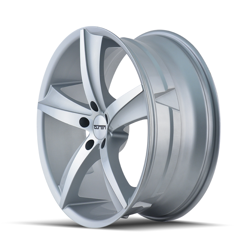 3272-2812S30 - Touren TR72 20X8.5 5X120 30mm Gloss Silver And Machined Face - Touren Wheels Canada