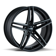 Charger l'image dans la galerie, 3273-8845B35 - Touren TR73 18X8 5X112 /  ET 35mm Black and Milled - Touren Wheels Canada