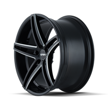 Charger l&#39;image dans la galerie, 3273-8845B35 - Touren TR73 18X8 5X112 35mm Black And Milled - Touren Wheels Canada