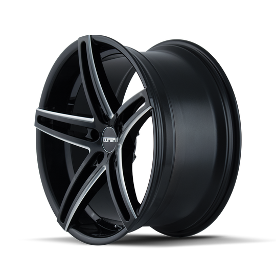 3273-8865B35 - Touren TR73 18X8 5X114.3 /  ET 35mm Black and Milled - Touren Wheels Canada