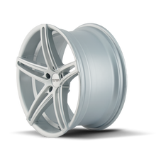 Charger l&#39;image dans la galerie, 3273-2865S35 - Touren TR73 20X8.5 5X114.3 35mm Gloss Silver With Milled Spokes - Touren Wheels Canada