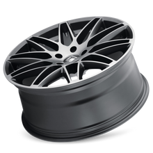 Charger l'image dans la galerie, 3275-8845TM40 - Touren TR75 18X8 5X112 /  ET 40mm Matte Black Brushed with Dark - Touren Wheels Canada