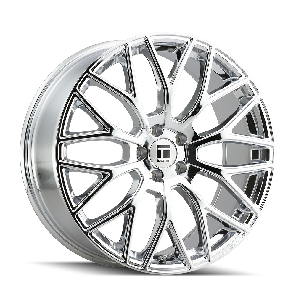 3276-2845C35 - Touren TR76 20X8.5 5X112 35mm Chrome - Touren Wheels Canada