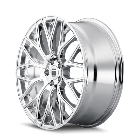 3276-2845C35 - Touren TR76 20X8.5 5X112 /  ET 35mm Chrome - Touren Wheels Canada