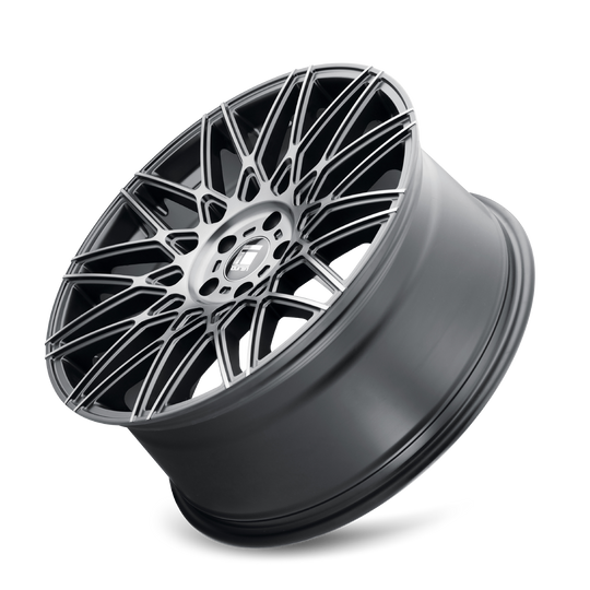 3278-8865TM40 - Touren TR78 18X8 5X114.3 /  ET 40mm Matte Black Brushed with Dark - Touren Wheels Canada
