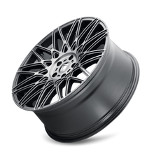 Load image into Gallery viewer, 3278-8845TM40 - Touren TR78 18X8 5X112 /  ET 40mm Matte Black Brushed with Dark - Touren Wheels Canada