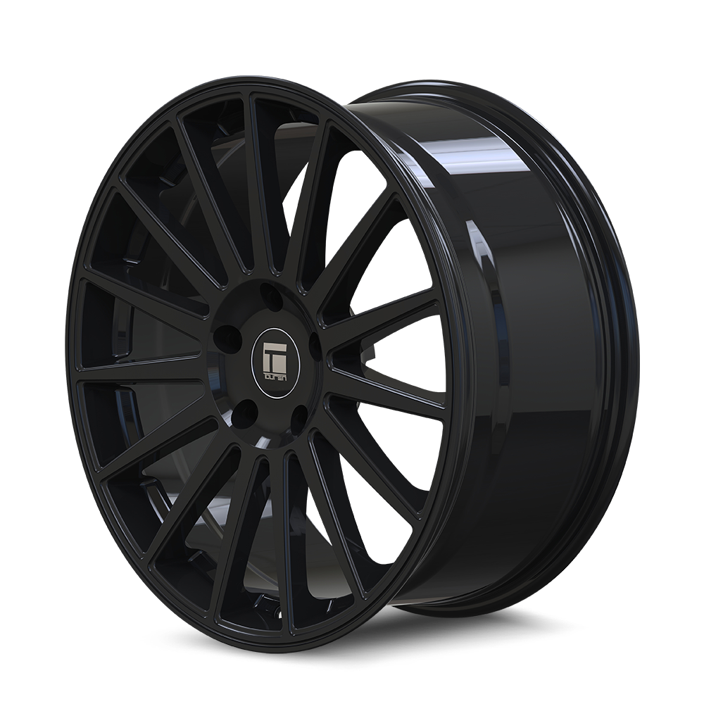 3292-2145GB35 - Touren TR92 20X10.5 5X112 35mm Gloss Black - Touren Wheels Canada