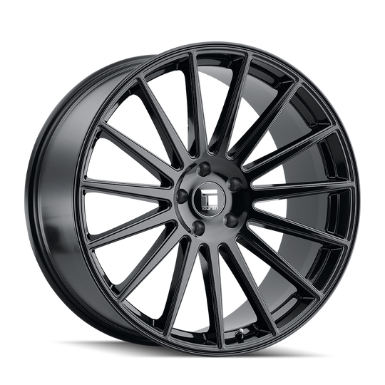 3292-7845GB35 - Touren TR92 17X8 5X112 /  ET 35mm Gloss Black - Touren Wheels Canada