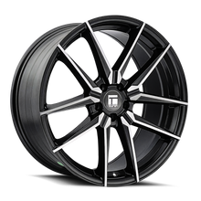 Charger l&#39;image dans la galerie, 3294-9865TG35 - Touren TR94 19X8.5 5X114.3 35mm Brushed With  Dark Graphite Window - Touren Wheels Canada