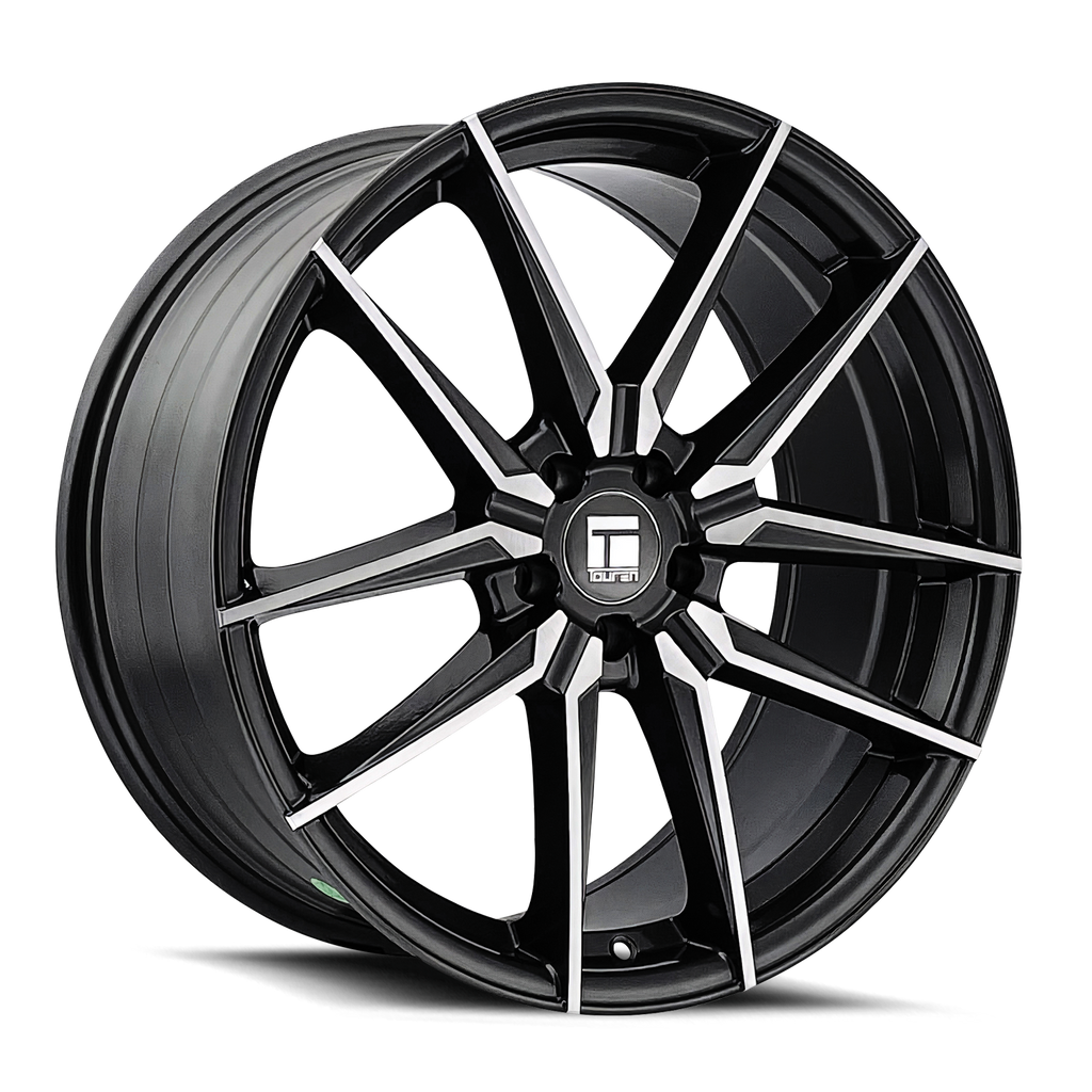 3294-2945TG35 - Touren TR94 20X9 5X112 35mm Brushed With  Dark Graphite Window - Touren Wheels Canada