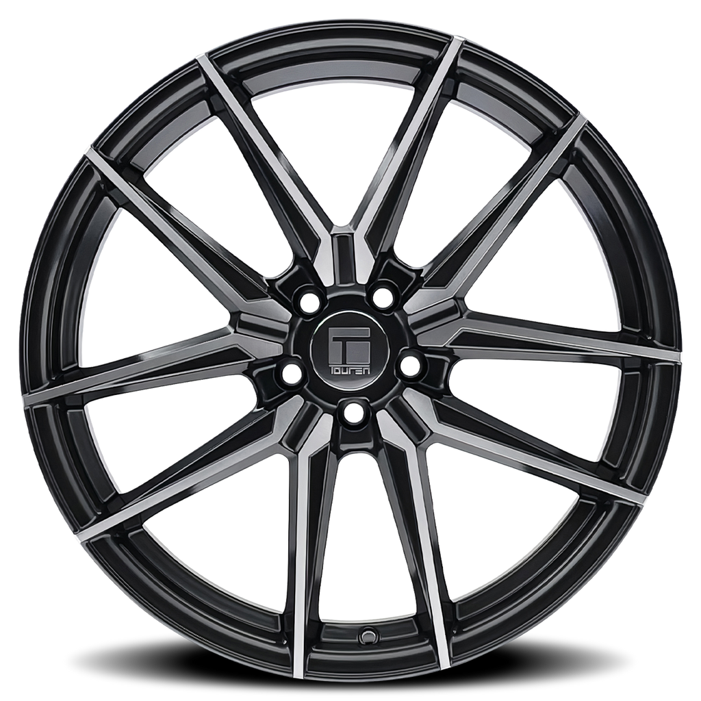 3294-2945TG35 - Touren TR94 20X9 5X112 35mm Brushed With  Dark Graphite Window - Touren Wheels Canada