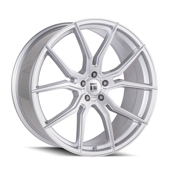 3501-2912SB35 - Touren TF01 20X9 5X120 /  ET 35mm Brushed Silver - Touren Wheels Canada
