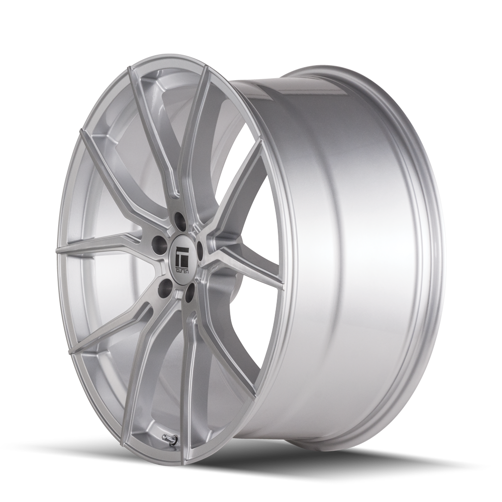 3501-7745SB40 - Touren TF01 17X7.5 5X112 40mm Brushed Silver - Touren Wheels Canada