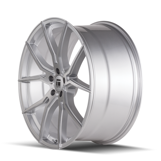 3501-2945SB35 - Touren TF01 20X9 5X112 /  ET 35mm Gloss Silver Brushed - Touren Wheels Canada