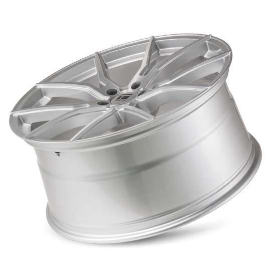 3501-2165SB40 - Touren TF01 20X10 5X114.3 /  ET 40mm Gloss Silver Brushed - Touren Wheels Canada