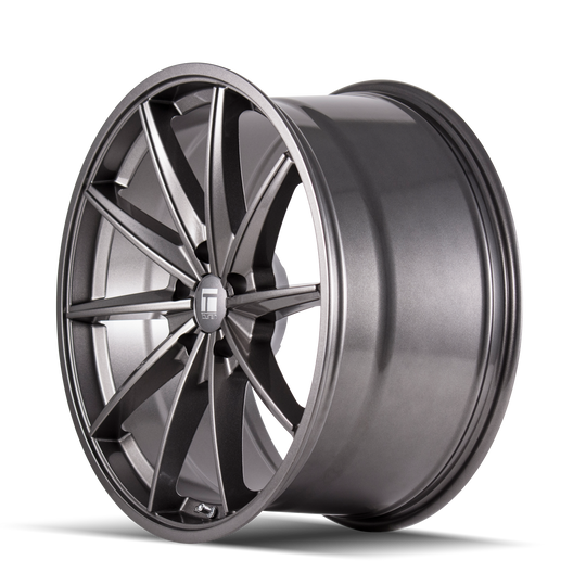 3502-2165GT40 - Touren TF02 20X10 5X114.3 /  ET 40mm Gloss Graphite - Touren Wheels Canada