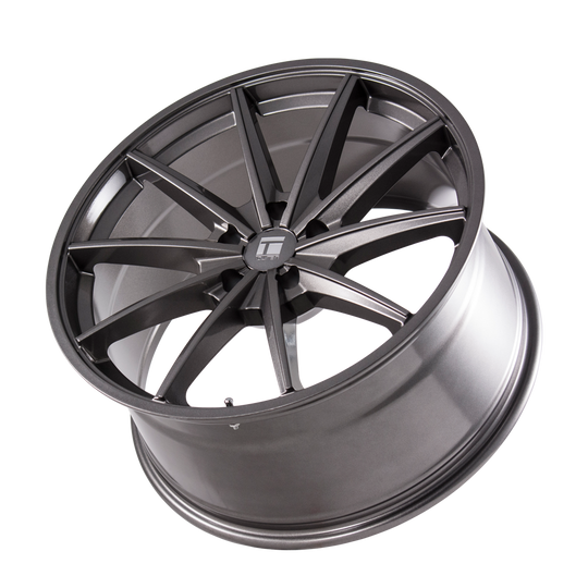 3502-2165GT40 - Touren TF02 20X10 5X114.3 /  ET 40mm Gloss Graphite - Touren Wheels Canada