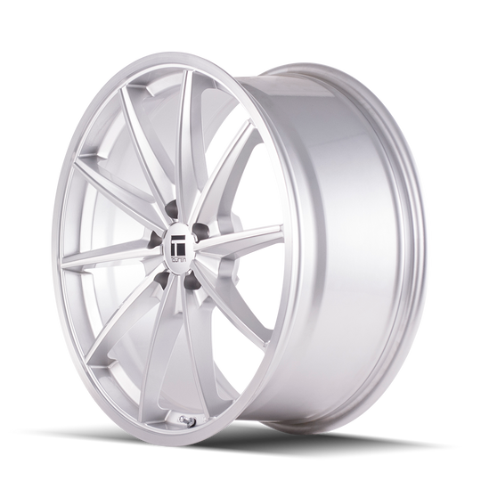 3502-2165SB40 - Touren TF02 20X10 5X114.3 /  ET 40mm Gloss Silver Brushed - Touren Wheels Canada