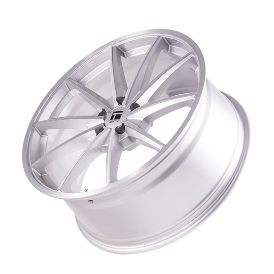 3502-2945SB35 - Touren TF02 20X9 5X112 /  ET 35mm Gloss Silver Brushed - Touren Wheels Canada