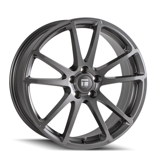3503-8844G40 - Touren TF03 18X8 5X100 /  ET 40mm Gloss Graphite - Touren Wheels Canada