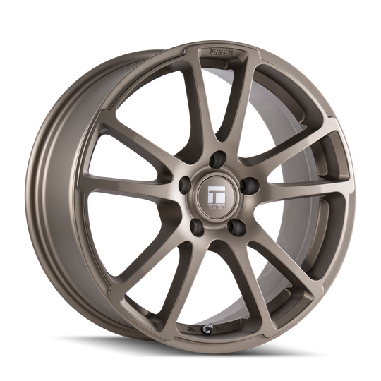 3503-7731MBZ40 - Touren TF03 17X7.5 5X108 /  ET 40mm Matte Bronze - Touren Wheels Canada