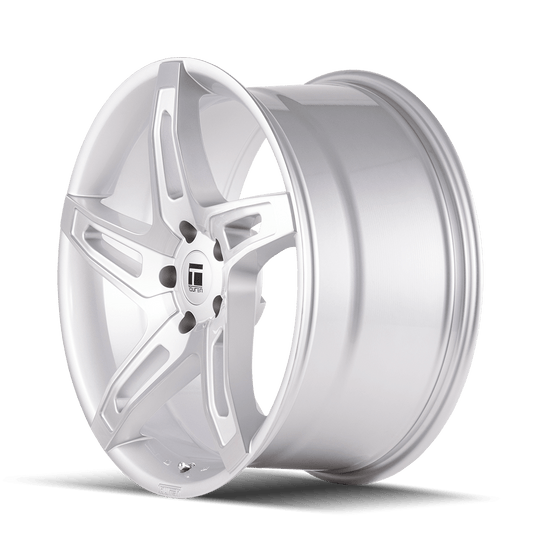 3504-8845SB40 - Touren TF04 18X8 5X112 /  ET 40mm Gloss Silver Brushed - Touren Wheels Canada