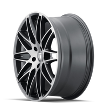 Load image into Gallery viewer, 3275-9912TM40 - Touren TR75 19X9.5 5X120 /  ET 40mm Brushed Matte Black with Dark Tint - Touren Wheels Canada