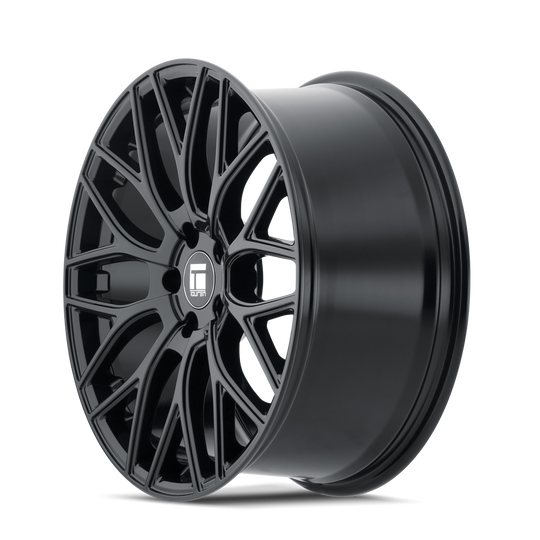 3276-8844GB35 - Touren TR76 18X8 5X100 /  ET 35mm Gloss Black - Touren Wheels Canada