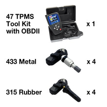 Load image into Gallery viewer, TPM9014 Standard Ignition Tire Pressure Monitoring System (TPMS) Sensor Service Kit Standard Ignition Canada