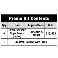 Load image into Gallery viewer, TPM9018R Tire Pressure Monitoring System (TPMS) Sensor Service Kit Standard Ignition Canada