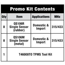 Charger l'image dans la galerie, TPM9021 Standard Ignition Tire Pressure Monitoring System (TPMS) Sensor Service Kit Standard Ignition Canada