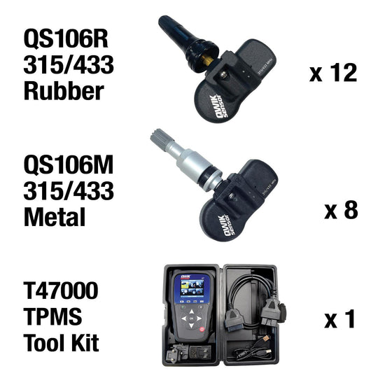 TPM9022 Standard Ignition Tire Pressure Monitoring System (TPMS) Sensor Service Kit Standard Ignition Canada